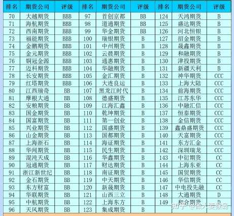 中國期貨公司一覽表，市場參與者與業(yè)務(wù)概覽，中國期貨公司一覽表及市場參與者與業(yè)務(wù)概覽概覽