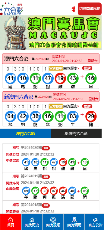 新澳門最新開獎歷史結(jié)果及其影響，澳門最新開獎歷史結(jié)果及其影響分析