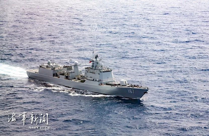 中國海軍新銳戰(zhàn)艦