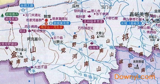 甘肅旅游地圖全圖，探索甘肅的無限魅力，甘肅旅游地圖全圖，探索甘肅的無限魅力之旅