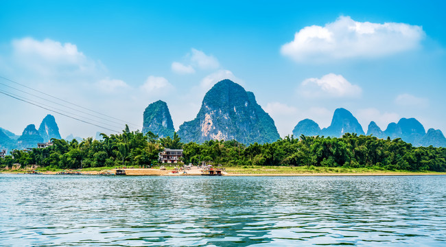 桂林風(fēng)景——山水甲天下的壯麗畫卷，桂林山水甲天下，壯麗畫卷展現(xiàn)自然魅力